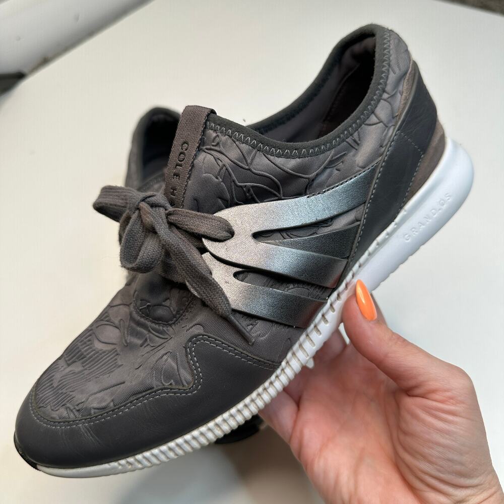 Cole Haan 2.0 Studiogrand Floral Embossed Trainer Sneakers